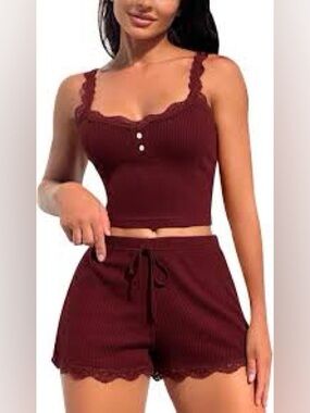 Cami Top & Shorts Pajama Set